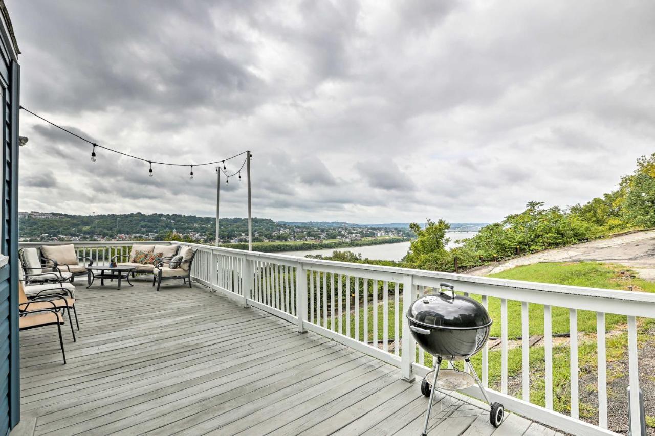 Queen City Home With Ohio River View - 3 Mi To Dtwn! Cincinnati Exterior foto